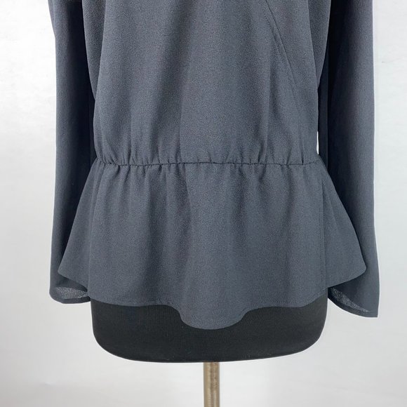 Cooper & Ella XS Cold Shoulder Sleeve V-Neck Top - Picture 5 of 11